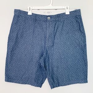 Old Navy Blue Slim Flat Front Summer Shorts